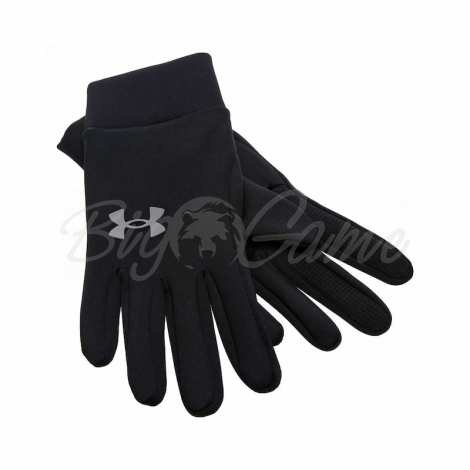 Перчатки UNDER ARMOUR Men's Armour Liner 2.0 цвет черный фото 4