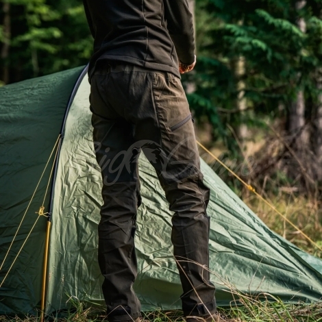 Брюки SEELAND Larch Stretch Trousers Women цвет Pine Green / Chocolate Torte фото 5