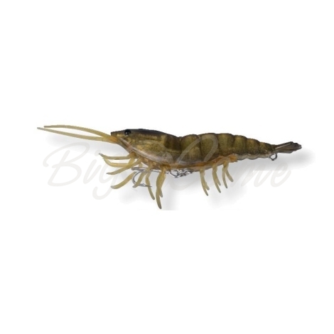 Приманка SAVAGE GEAR 3D Hybrid Shrimp S 10 см цв. 01-Brown фото 1