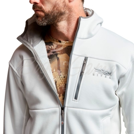 Толстовка SITKA Traverse Hoody цвет White фото 4