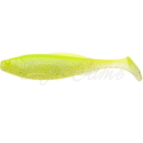 Виброхвост NARVAL Troublemaker 12 см (4 шт.) код цв. #004 цв. Lime Chartreuse фото 1