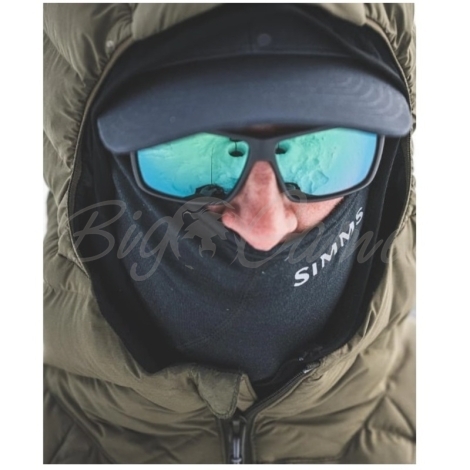 Бандана SIMMS Lightweight Wool Neck Gaiter цвет Carbon фото 3