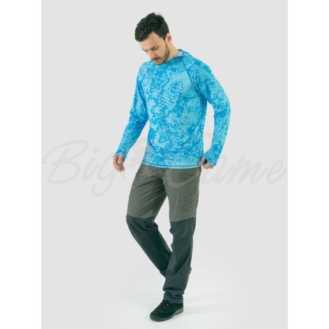 Джерси TRITON InterLock цвет Blue Print фото 10