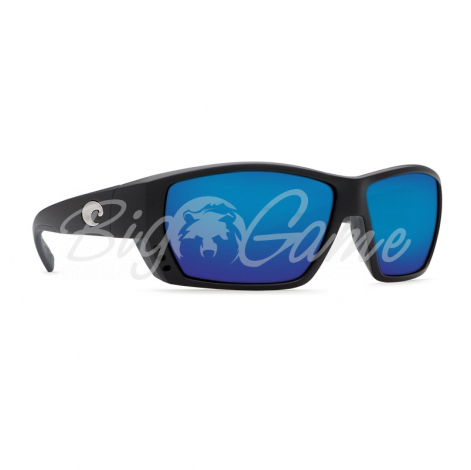 Очки поляризационные COSTA DEL MAR Tuna Alley W580 р. L цв. Matte Black цв. ст. Blue Mirror Glass фото 1