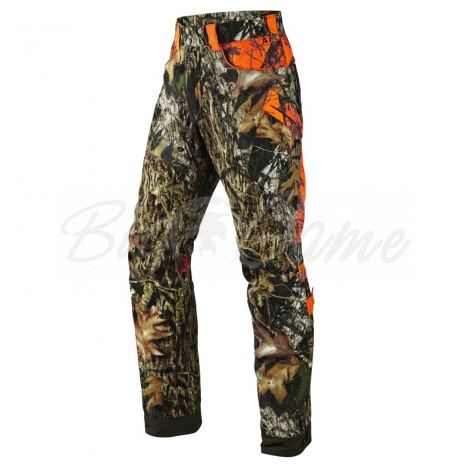 Брюки HARKILA Pro Hunter Dog Keeper Trousers цвет Mossy Oak New Break-Up / Orange Blaze фото 1