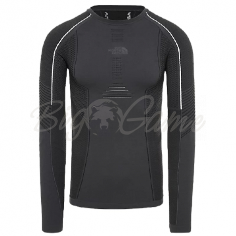 Термокофта THE NORTH FACE Men'S Pro Long-Sleeve T-Shirt цвет asphalt grey фото 3