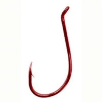 Крючок одинарный GAMAKATSU LS-5314R № 2 (RED) (8 шт.) превью 1