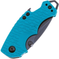 Нож складной автоматический KERSHAW Shuffle сталь 8Cr13MoV рукоять Термопластик GRN цв. Бирюзовый превью 2