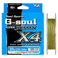 Плетенка YGK Real Sports G-Soul Super Jigman X4 200 м # 2 превью 1