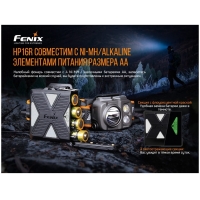 Фонарь налобный FENIX HP16R цвет черный превью 16
