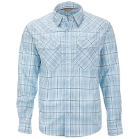 Рубашка SIMMS Brackett LS Shirt цвет Sky Classic Plaid