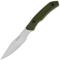Нож с фиксированным клинком KERSHAW Deschutes Caper сталь D2 рукоять Полипропилен цв. Зеленый