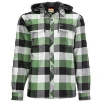 Рубашка SIMMS Coldweather Hoody цвет Moss Green Buffalo Plaid