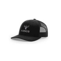 Бейсболка KING'S Embroidered Logo Hat цвет Black