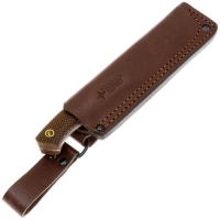 Нож ЮЖНЫЙ КРЕСТ Fang L Сталь Elmax рукоять Микарта койот/насечка превью 3