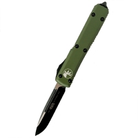 Нож складной автоматический MICROTECH Ultratech S/E сталь M390, DLC/Satin превью 6