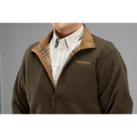Толстовка HARKILA Sandhem Fleece Pullover цвет Willow Green Melange превью 4