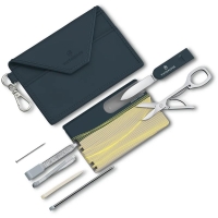 Швейцарская карточка VICTORINOX Swiss Card Classic New York Style 9 функций цв. Серый (в подарочной уп.) превью 3