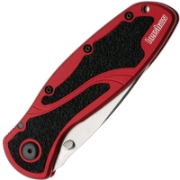 Нож складной полуавтоматический KERSHAW Blur 14C28N рукоять Алюминий цв. Красный превью 2
