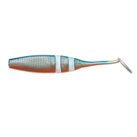 Виброхвост NARVAL Loopy Shad 12 см (4 шт.) код цв. #001 цв. Blue Back Shiner