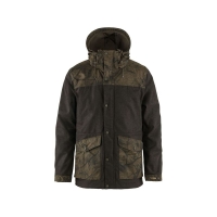 Куртка FJALLRAVEN Varmland Wool Jacket M цвет Dark Olive-Dark Olive Camo