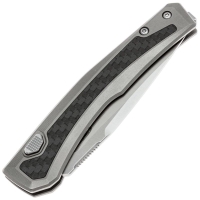 Нож складной полуавтоматический ZERO TOLERANCE K0556 сталь CPM MagnaCut рукоять Титан,Карбон цв. Черный превью 3