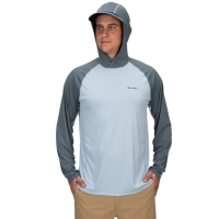Термокофта SIMMS Bugstopper Solarflex Hoody цвет steel blue превью 4
