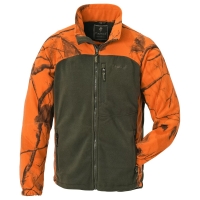 Толстовка PINEWOOD Oviken Fleece Jacket цвет AP Blaze / Hunting Green превью 1