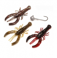 Набор приманок SAVAGE GEAR 3D Crayfish kit (3 + 1 шт.) 8 см