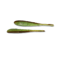 Слаг DAIWA Logan Goby 4 (7 шт.) цв. Chart Green Seed