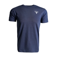 Футболка KING'S Whitetail Shed Tee цвет Heather Denim