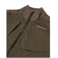 Куртка HARKILA Magni Fleece Jacket цвет Willow green / Shadow brown превью 2