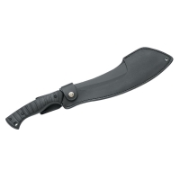 Нож с фиксированным клинком FOX KNIVES Jungle Parang сталь X50CrMoV 15 рукоять Термопластик GRN цв. Черный превью 2