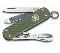 Нож VICTORINOX Classic Alox LE2017 58мм 5 функций цв. Оливковый