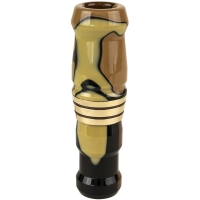 Манок на белолобого гуся D.E.D CUSTOM CALLS Зов вдовы Call of widow Short barrel (делрин) цв. Камуфляж 1