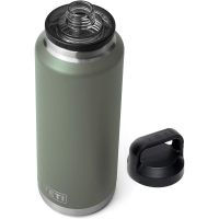 Термос YETI Rambler Bottle Chug Cap 1400 цвет Camp Green превью 4