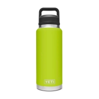 Термос YETI Rambler Bottle Chug Cap 1065 цвет chartreuse