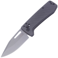 Нож складной SOG Ultra XR Carbon+Graphite S35VN рукоять Карбон цв. Черный/Серый превью 1