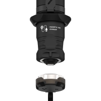 Фонарь тактический ARMYTEK Predator Pro Magnet USB Белый цвет Матовый черный превью 2