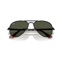 Очки солнцезащитные RAY-BAN RB3925 цв. Черный цв. ст. Зеленый превью 2