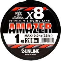 Плетенка SUNLINE Amazer X8 200 м цв. многоцветный #1.2