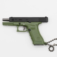 Брелок GF Glock 17 цв. Зелёный