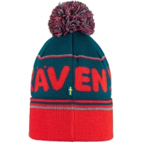 Шапка FJALLRAVEN Pom Hat цвет Storm-True Red превью 2