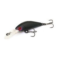 Воблер JACKALL Diving Chubby Minnow 35SP цв. mat black превью 2