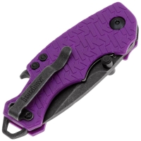 Нож складной автоматический KERSHAW Shuffle сталь 8Cr13MoV рукоять Термопластик GRN цв. Перпурный превью 2