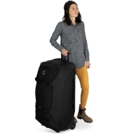 Чемодан на колесиках OSPREY Sojourn Shuttle Wheeled Duffel 130 л цвет Black превью 5