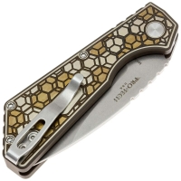 Нож складной автоматический PRO-TECH Strider Custom рукоять титан цв. Черный превью 2