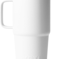 Термокружка YETI Rambler Travel Mug w/Magslider Lid 591 цвет White превью 2