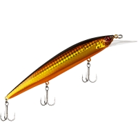 Воблер JACKALL Rerange 130 MR цв. double clutch gold & black превью 2