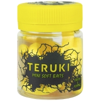 Червь TERUKI Roy 6,5 см (7 шт.) зап. сыр цв. Yellow превью 3